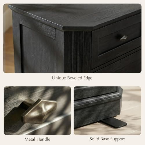 7 Drawers Dresser for Bedroom, 54" Wide Chest of Drawers w/Charging Station - Image 5