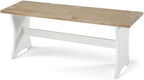Riverbay Furniture Traditional Solid Wood Dining Nook Set - Image 9
