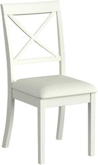 East West Furniture BOC-WHI-LC Boston Dinette Chairs - Image 4