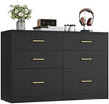 VASAGLE 6-Drawer Dresser, Chest of Drawers, 46.9 x 15.8 x 30.7 Inches by Unknown