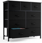 DUMOS Dresser for Bedroom, Storage Organizer with 9 Drawers by DumosLifestyle