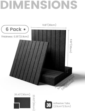 Fluxynara 36" x 24" Large Felt Bulletin Board, Charcoal Gray - Image 2
