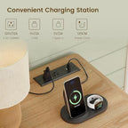 TEENFON Nightstands Set of 2 with Charging Station & LED Lights, Curved Corner Bedside Table 21.7" W, 2 Drawers & Open Shelf, USB-C & USB Ports, Natural, Storage End Table for Bedroom/Living Room - Image 6