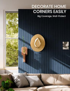 Fluxynara 36" x 24" Large Felt Bulletin Board, Carbon Blue - Image 3