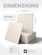 Fluxynara 48" x 36" Large Felt Bulletin Board, Oatmeal - Image 2
