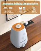 Farmhouse 6-Drawer Dresser with Charging Station for Bedroom - Image 4