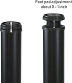 QLLY 26 inch Adjustable Metal Desk Legs, Heavy Duty Furniture Table Legs - Image 3