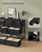 SONGMICS Dresser for Bedroom, Wide Dresser with 7 Fabric Drawers - Image 6