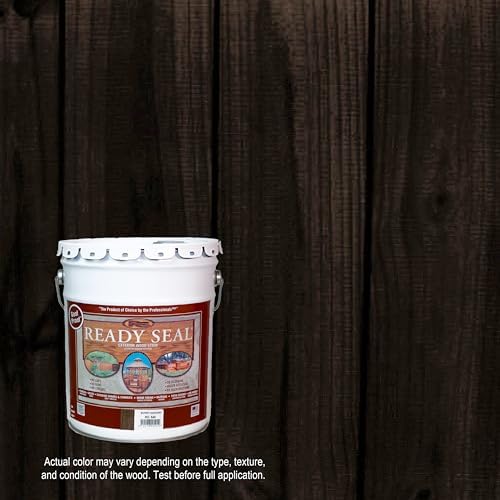 Ready Seal Exterior Wood Stain & Sealer, Burnt Hickory, 5 Gallon - Image 2