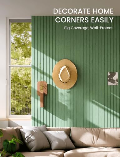 Fluxynara 48" x 36" Large Felt Bulletin Board, Moss Green - Image 3