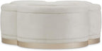 MICHAEL AMINI Malibu Crest Faux-Suede Cocktail Ottoman - Image 4