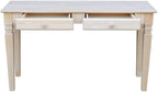 Java Console Table with 2 Drawers, Unfinished - Image 4