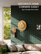 Fluxynara 48" x 36" Large Felt Bulletin Board, Pine Green - Image 3