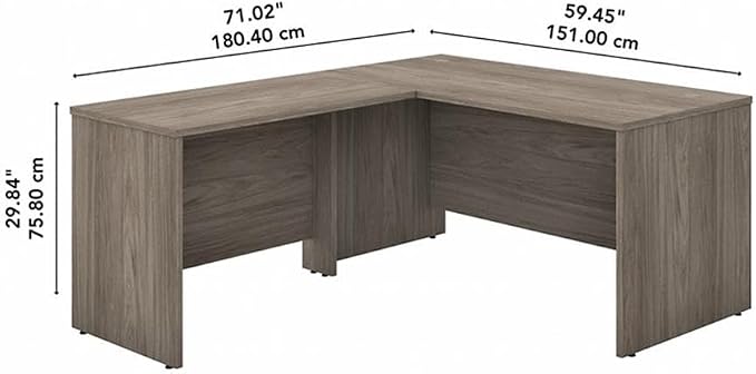 Bush Business Furniture Studio C 60W x 30D L Shaped Desk - Image 3