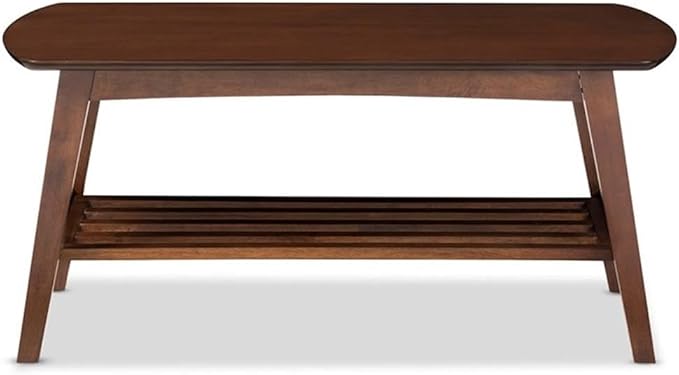 Baxton Studio Sacramento Mid-Century Modern Scandinavian Style Coffee Table - Image 3
