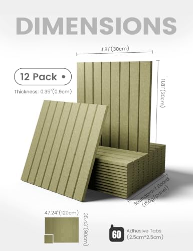 Fluxynara 48" x 36" Large Felt Bulletin Board, Olive Green - Image 2