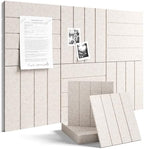 Fluxynara 36" x 24" Large Felt Bulletin Board, Oatmeal by FLUXYNARA