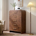 Curved Drawer Dresser for Bedroom with 5 Drawers, 31'' Wide Chest of Drawer by TheBeautyofRusticRefined