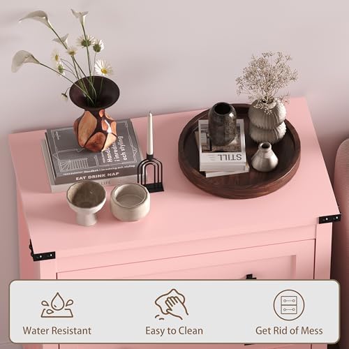 BORNOON 3-Drawer Dresser, Small Wooden Chest of Drawers with Metal Knobs, Water-Resistant Top, Storage Organizer with Anti-Tip Kit for Bedroom, Nursery, Living Room - Image 6