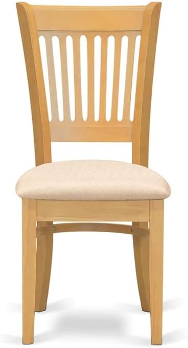 East West Furniture ANVA3-OAK-C 3 Piece Kitchen Table Set - Image 5
