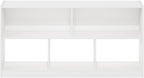 Furinno DALY Book Shelf, 5-Cube Bookshelf, Horizontal Cube Storage Organizer - Image 6