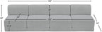 Meridian Furniture 118Grey-S120 Ollie Collection Modern | Contemporary Modular - Image 3