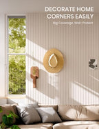 Fluxynara 36" x 24" Large Felt Bulletin Board, Oatmeal - Image 3