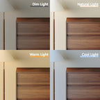 HOUROM Walnut Dresser for Bedroom, 59in Modern 9 Drawer Chest of Drawers - Image 5