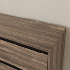 Bobve 70.9” Dresser for Bedroom with 9 Drawers, Large Modern Chest of Drawers Handle Free, Long Wooden Dressers Storage Organizer, Wide Double Dresser for Bedroom, Living Room, Hallway (Walnut) - Image 6