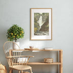 16x24 Poster Frame, Solid Oak Wood 16x24 Frames with Mat to 12x18 - Image 6