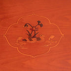 Square Folding Coffee Table, Solid Wood Low Dining Table - Image 5