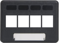 ICC 4-Port Modular Furniture Faceplate by ICC
