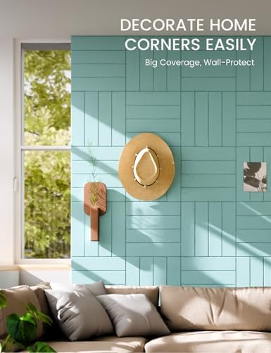 Fluxynara Felt Bulletin Board & Cork Board Alternative, Aqua Blue - Image 3