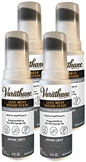 Varathane Less Mess Smoke Gray Wood Stain & Applicator by Varathane