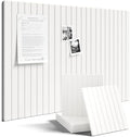 Fluxynara 36" x 24" Large Felt Bulletin Board, Milky White by FLUXYNARA