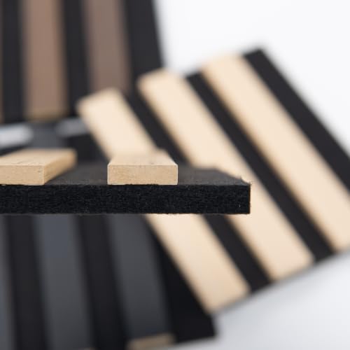 Art3d Wood Slat Panels, Soundproof Drop Ceiling, 4 Multi-Color, Sample Pack - Image 4