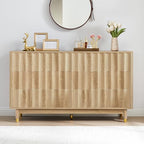 Bifins 53" Wide Fluted 6 Drawer Dresser - Image 6