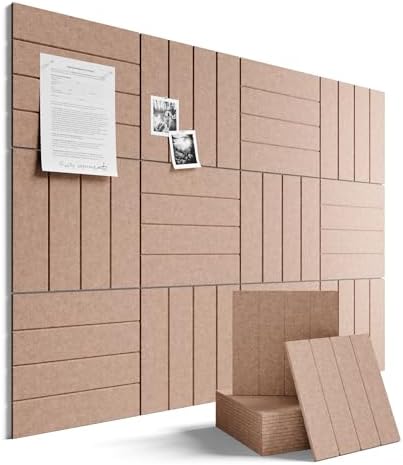 Fluxynara 48" x 36" Large Felt Bulletin Board, Boho by FLUXYNARA