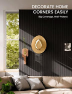 Fluxynara 48" x 36" Large Felt Bulletin Board, Black - Image 3
