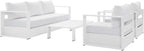 Modway Tahoe 4-Piece Outdoor Patio Set, Coffee Table by Modway