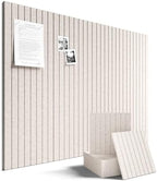 Fluxynara 48" x 36" Large Felt Bulletin Board, Oatmeal by FLUXYNARA