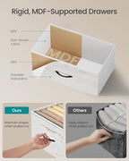 SONGMICS Dresser for Bedroom, Wide Dresser with 5 Fabric Drawers - Image 5