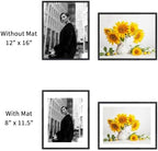puthiac 12x16 Solid Oak Wood Picture Frame, Black, 1 Pack - Image 4