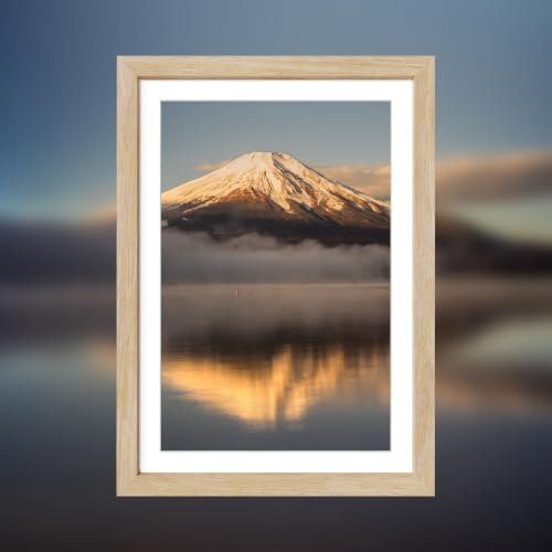 10x12 Poster Frame, Natural Oak Wood Frame with 8x10 Mat, 3 Pack - Image 7