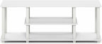 Furinno Turn-S-Tube TV Stand, 3-Tier No Tools 3D Entertainment Center - Image 4