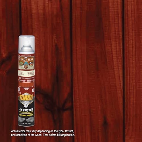 Ready Seal Exterior Wood Stain & Sealer, Mahogany, Turbo Spray - Image 2