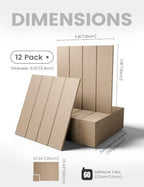 Fluxynara 48" x 36" Large Felt Bulletin Board, Taupe - Image 2