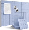 Fluxynara 36" x 24" Large Felt Bulletin Board, Soft Periwinkle by FLUXYNARA