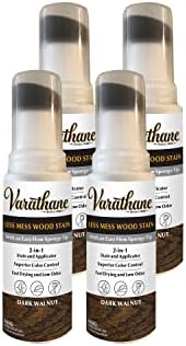 Varathane Less Mess Dark Walnut Wood Stain & Applicator by Varathane