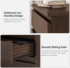 Brown Tall 7 Drawer Dresser for Bedroom, Modern Wood Closet Dressers & Chests of Drawers with Jewelry Storage, 23.6" L*15.8" W*47.5" H in Large Vertical Dresser for Bedroom, Living Room, Nursery - Image 5